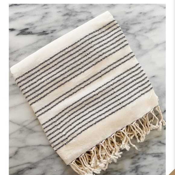 Olive & Linen Turkish Bath Towel Set - Picture 5 of 7